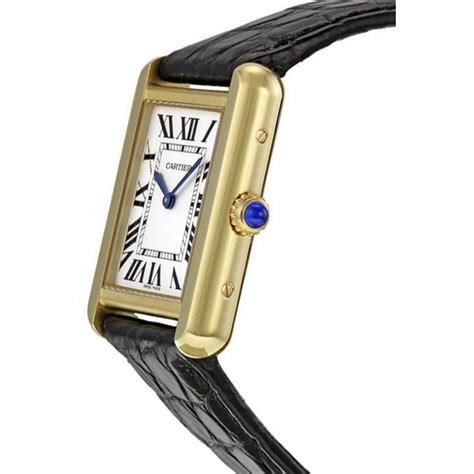 tank watch women's|cartier tank watch women's gold.